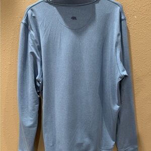 Onward Reserve Flow Performance 1/4 Zip Pullover - Large - Blue